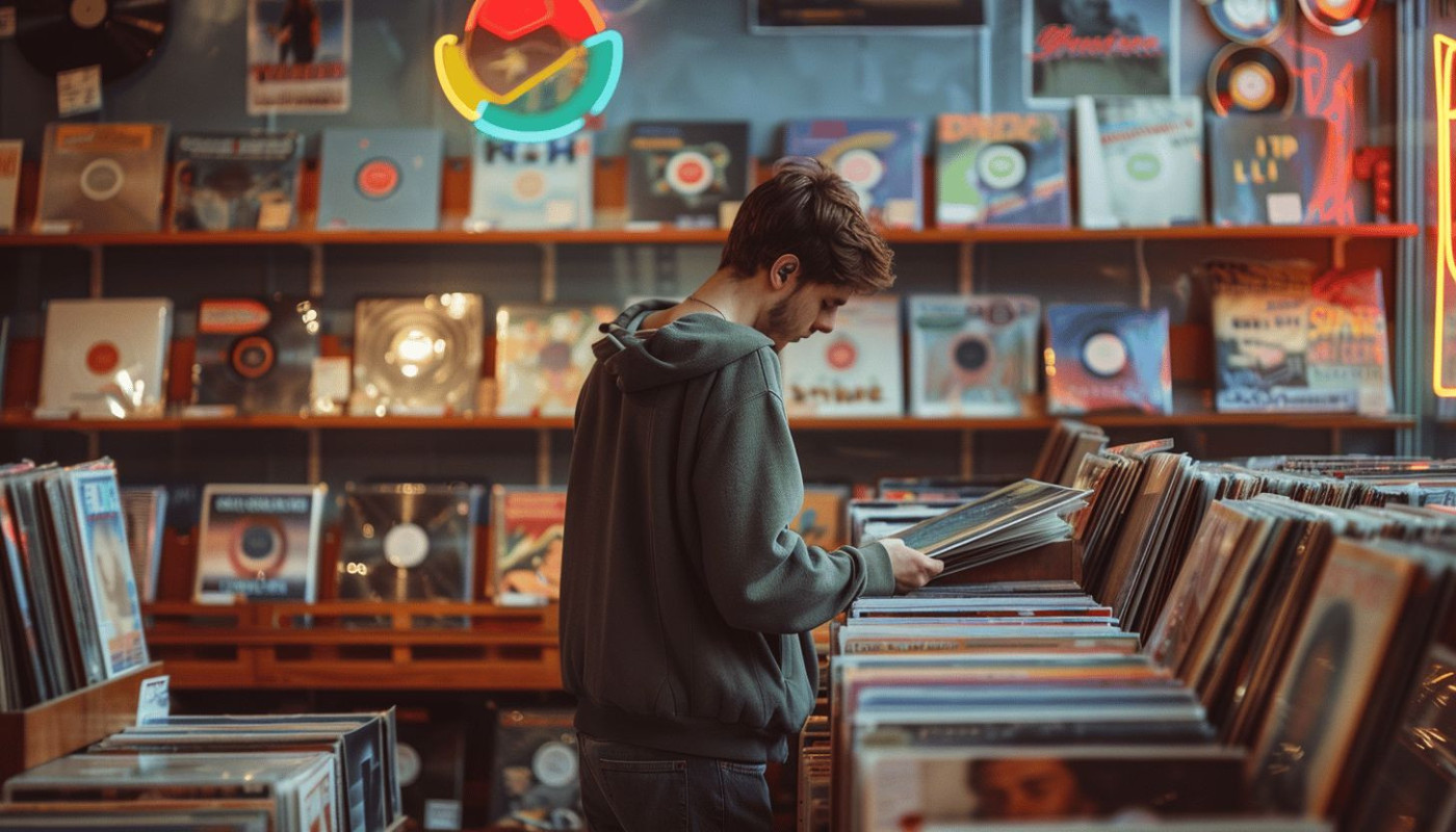Découverte de l'univers d'un disquaire à Chambery